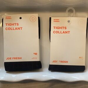 Joe Fresh Women's Black Tights